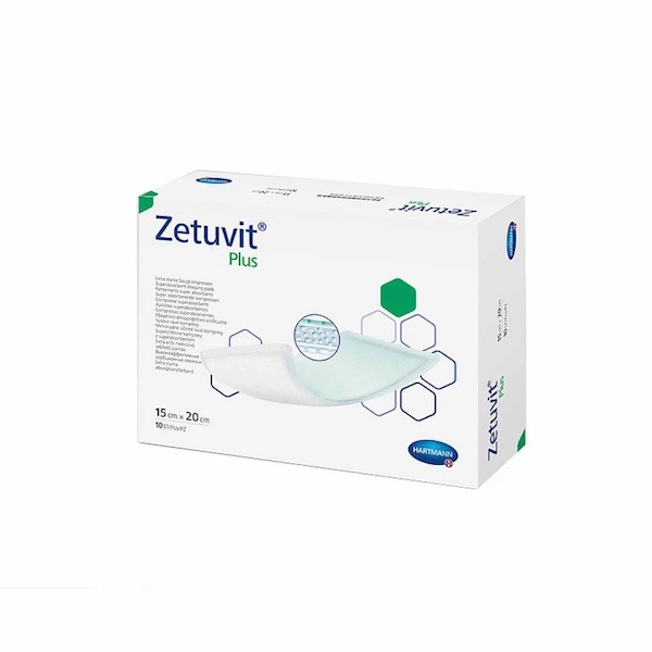 Zetuvit Plus Super Absorbent Dressing 6 X 8 Inch Rectangle, 10PK 413112 - main